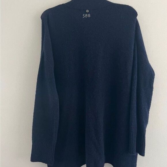 Odd molly 588 Men Sweater wool alpaca Size 4 long sleeve zip up oversized - Picture 5 of 14